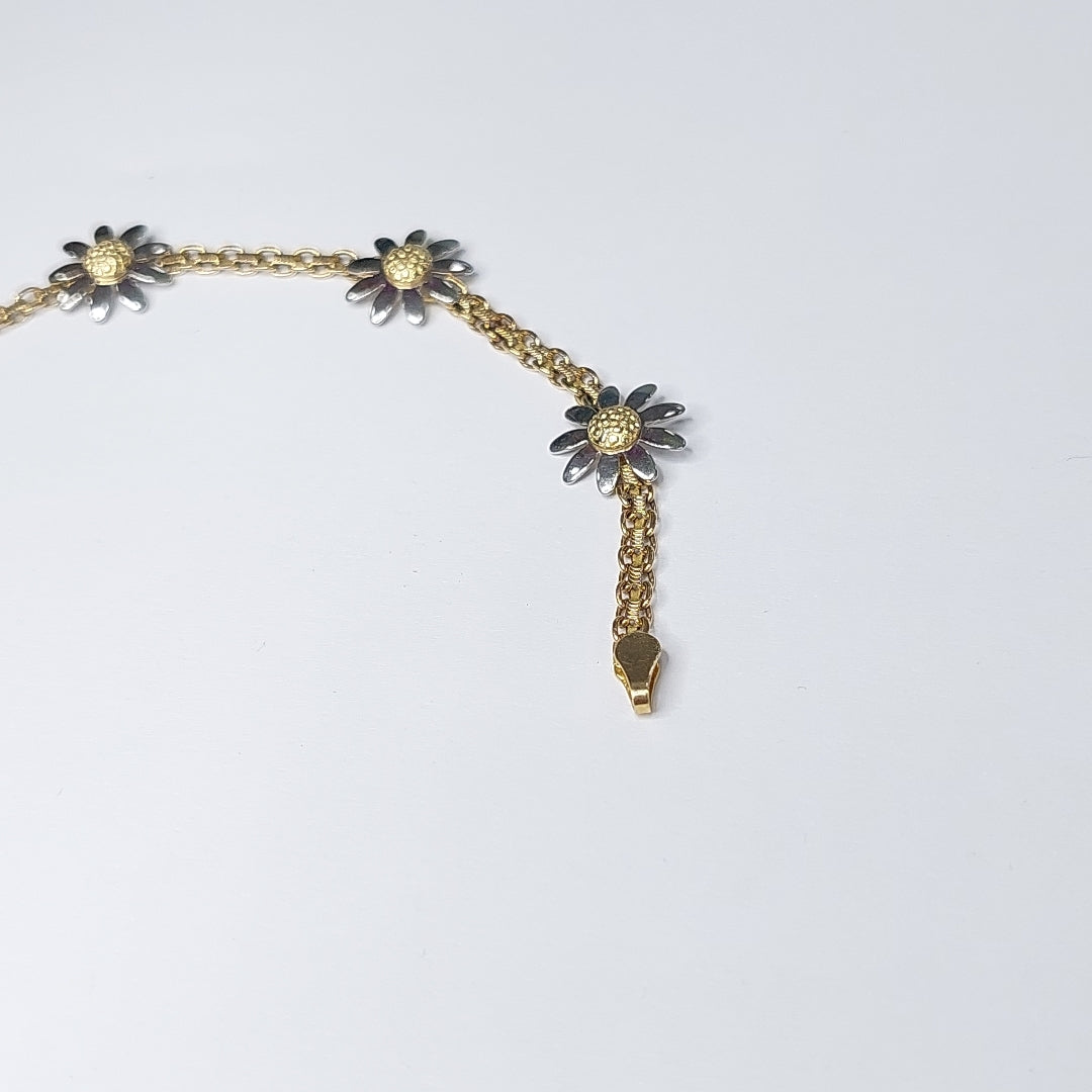 PULSERA ORO,ORO BLANCO 14 K 5,80 GRMS (SEMINUEVO)