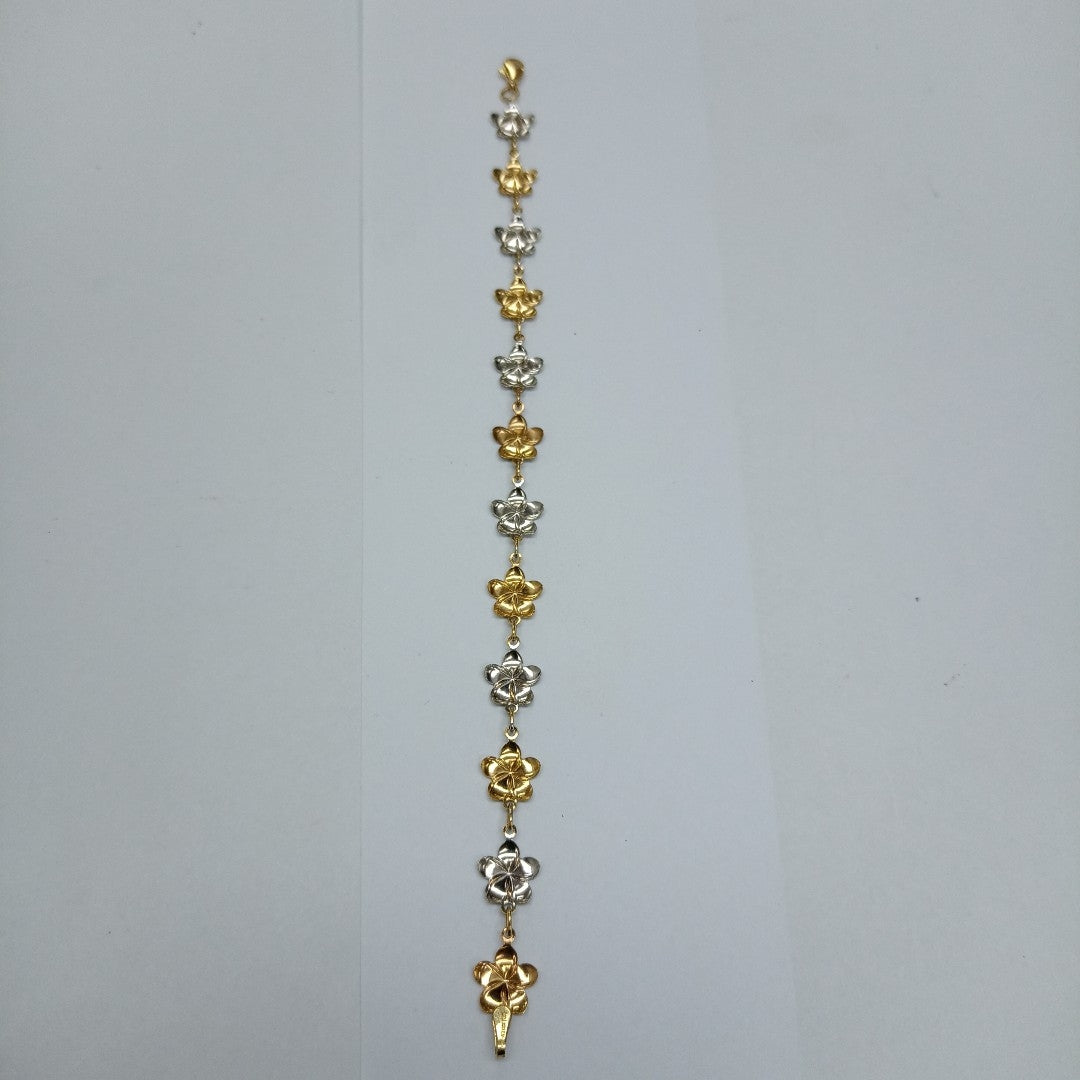 PULSERA ORO,RODIADO 10 K 3,10 GRMS (SEMINUEVO)
