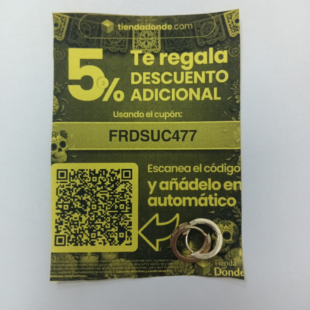 HUGGIES ORO 14K 1.8 (NUEVO)