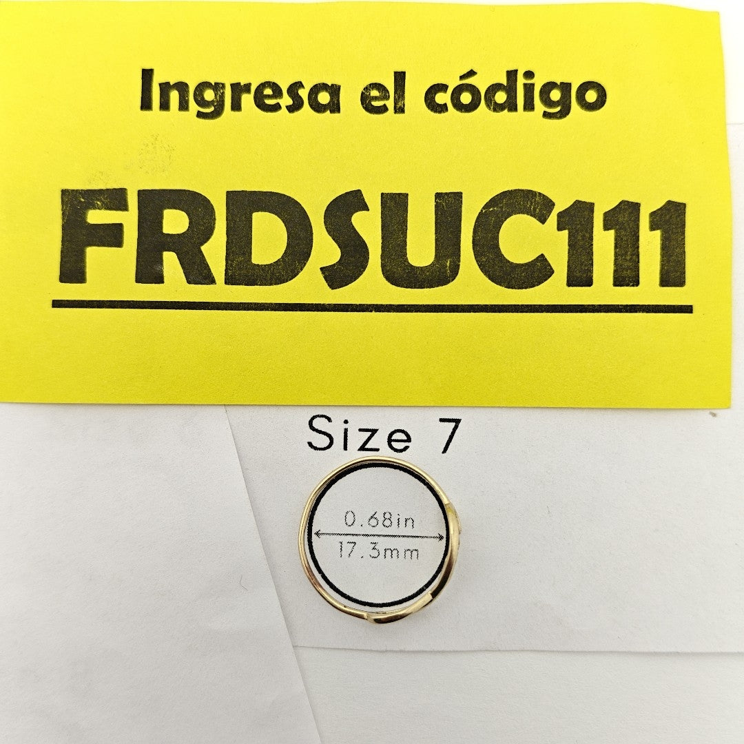 ANILLITO ORO 10 K 0.8 GRMS (SEMINUEVO)