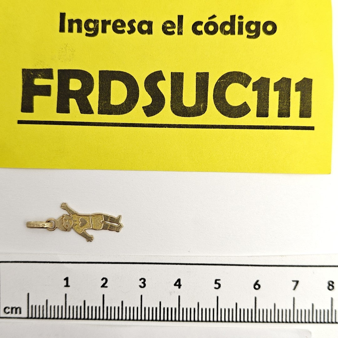 DIJE ORO 14 K 0.8 GRMS (SEMINUEVO)