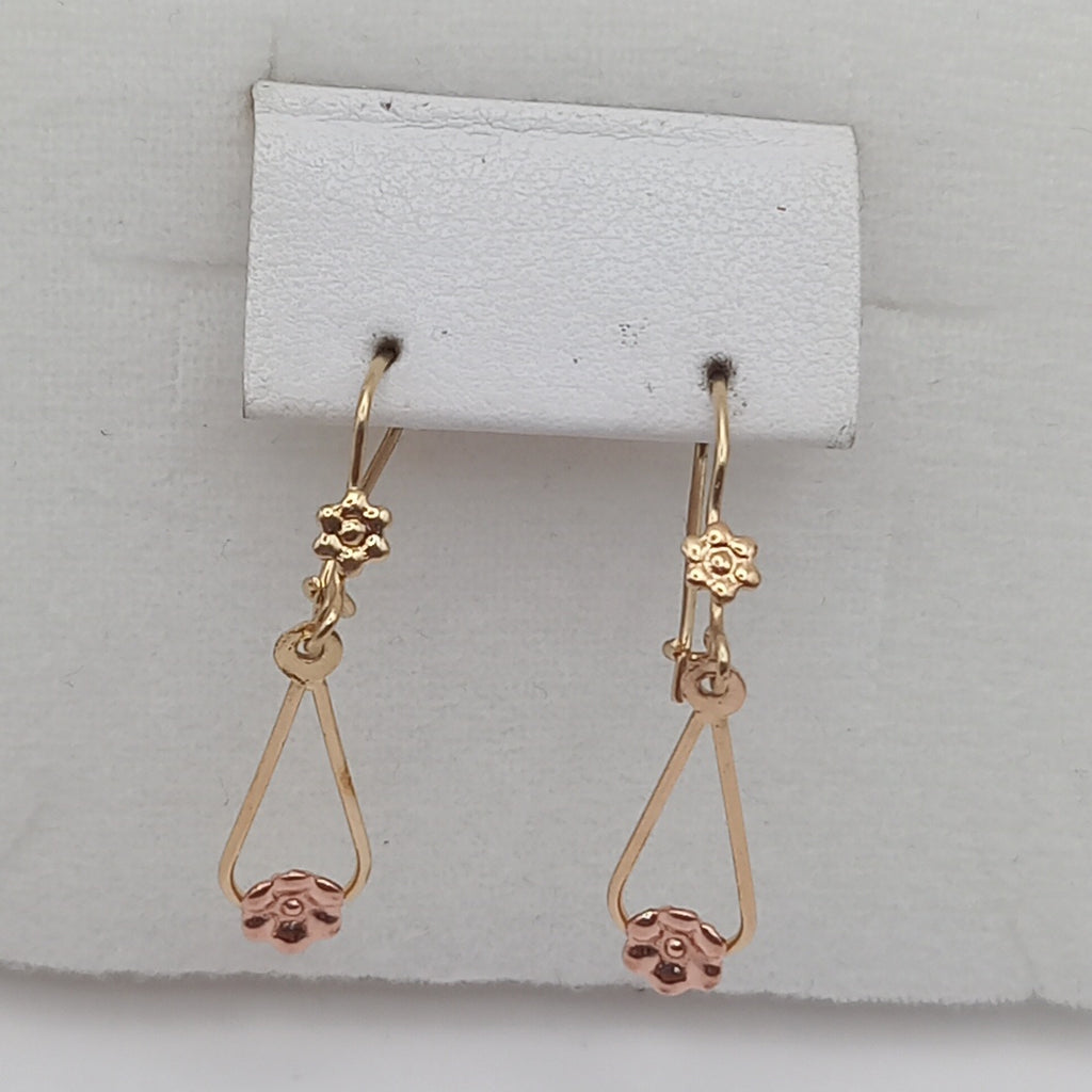 ARETES PAR ORO 10 K 1,30 GRMS (SEMINUEVO)