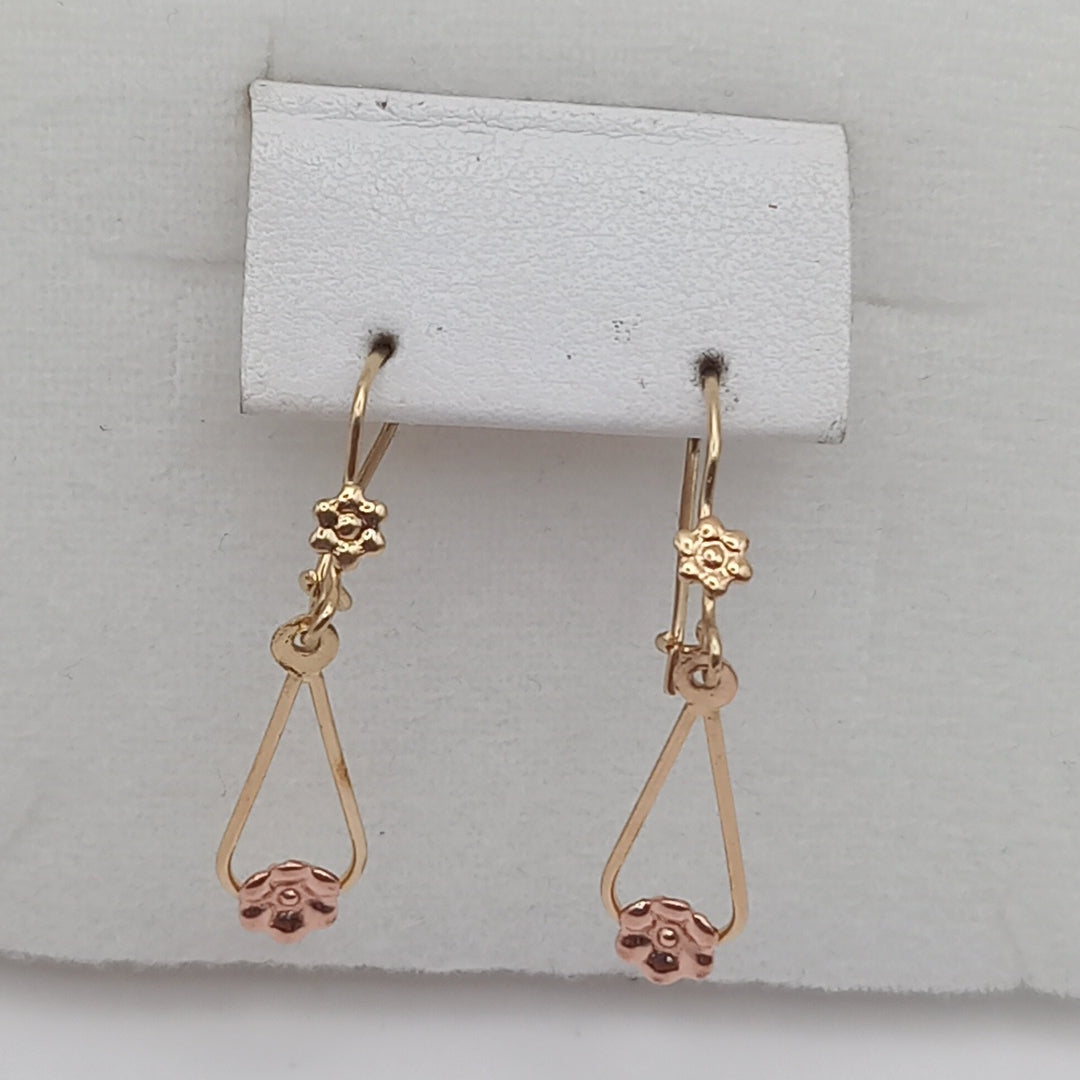 ARETES PAR ORO 10 K 1,30 GRMS (SEMINUEVO)