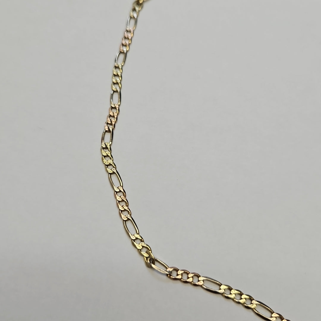 CADENA ORO COMBINADO 14 K 6,50 GRMS (SEMINUEVO)