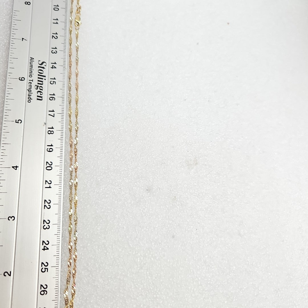 CADENA ORO 14 K 3,90 GRMS (SEMINUEVO)