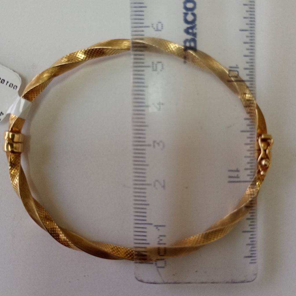 PULSERA RIGIDA ORO 14 K 6,20 GRMS (SEMINUEVO)