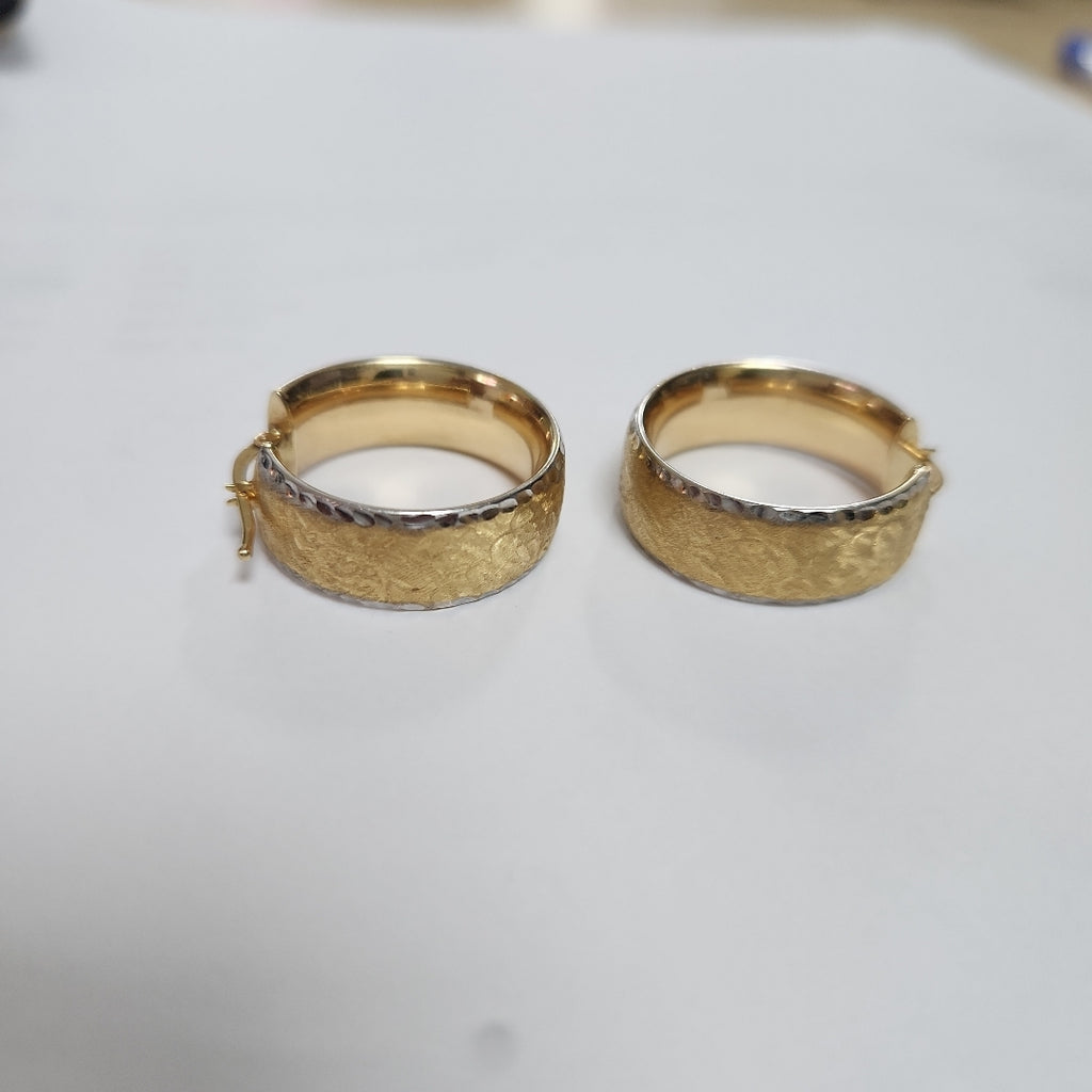 ARRACADAS PAR ORO 14 K 4,50 GRMS (SEMINUEVO)