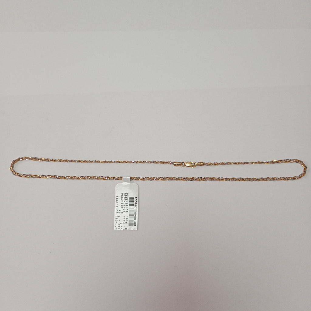 GARGANTILLA ORO 14 K 3.5 GRMS (SEMINUEVO)
