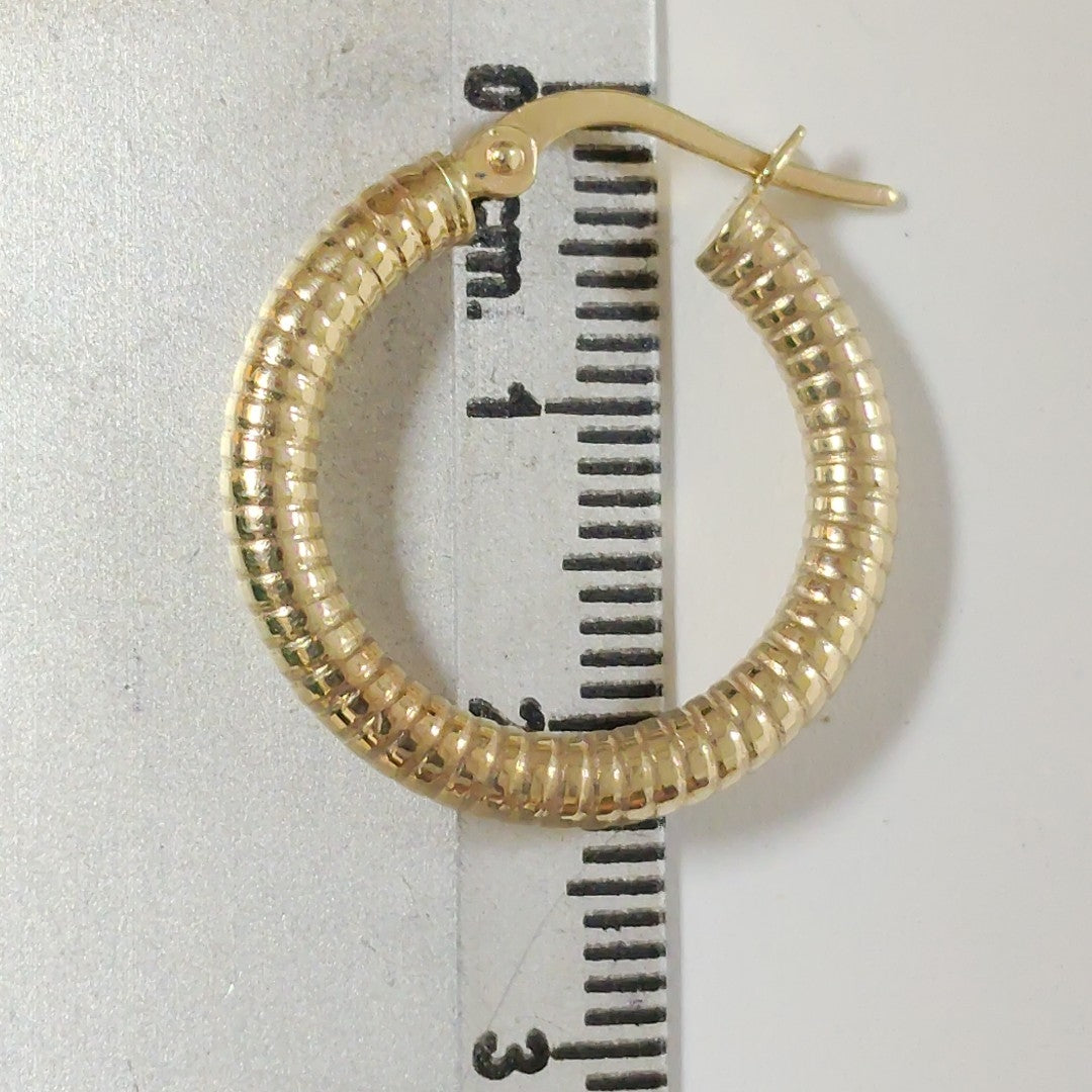 ARRACADAS PAR ORO 10 K 1,60 GRMS (SEMINUEVO)