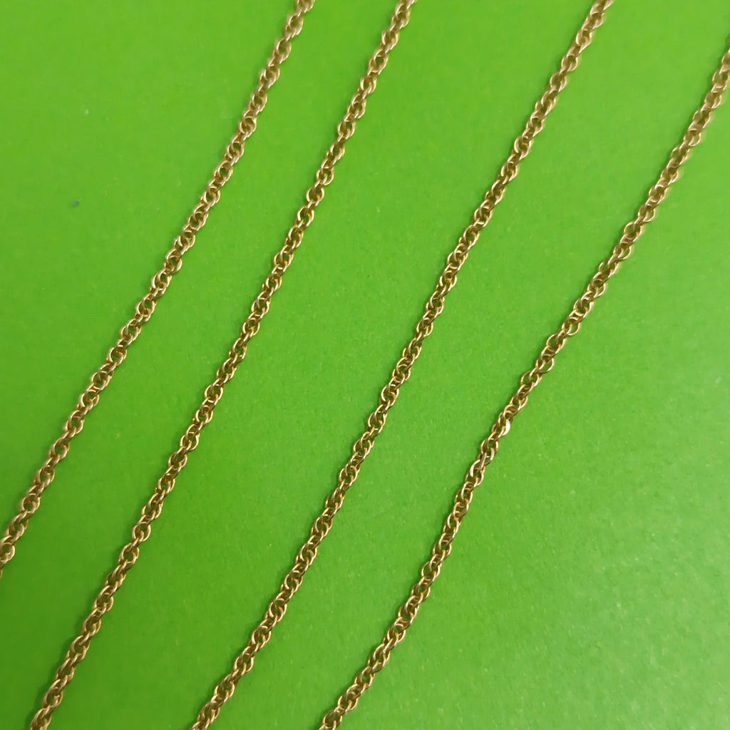CADENA ORO 14 K 2.5 GRMS (SEMINUEVO)