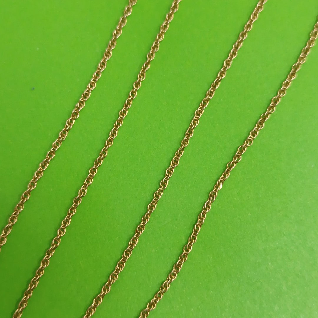 CADENA ORO 14 K 2.5 GRMS (SEMINUEVO)