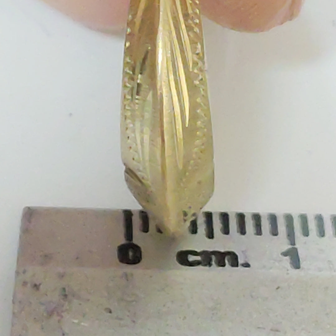 ARRACADAS PAR ORO 10 K 2,10 GRMS (SEMINUEVO)