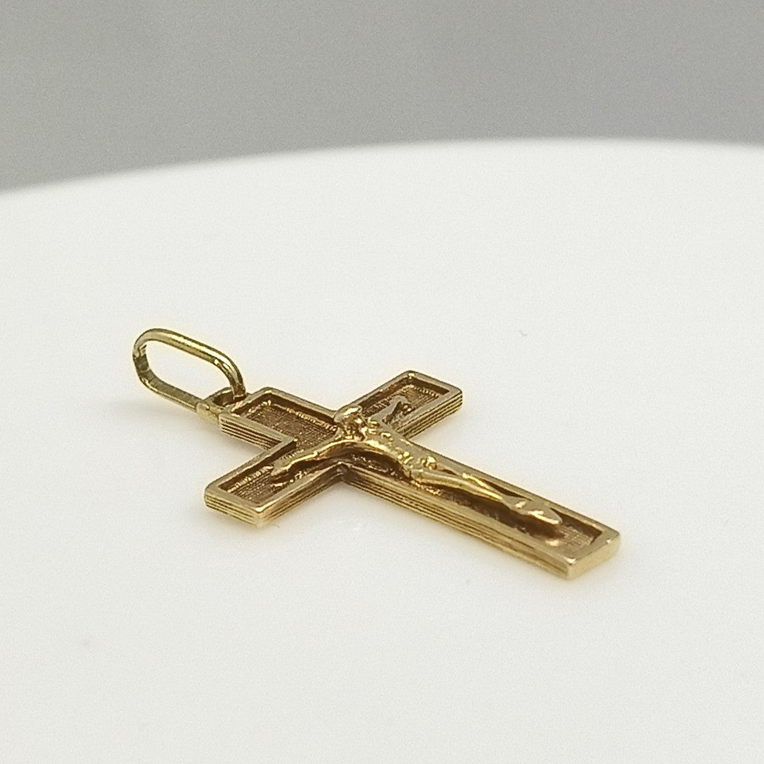 CRUCIFIJO ORO 14 K 1.7 GRMS (SEMINUEVO)