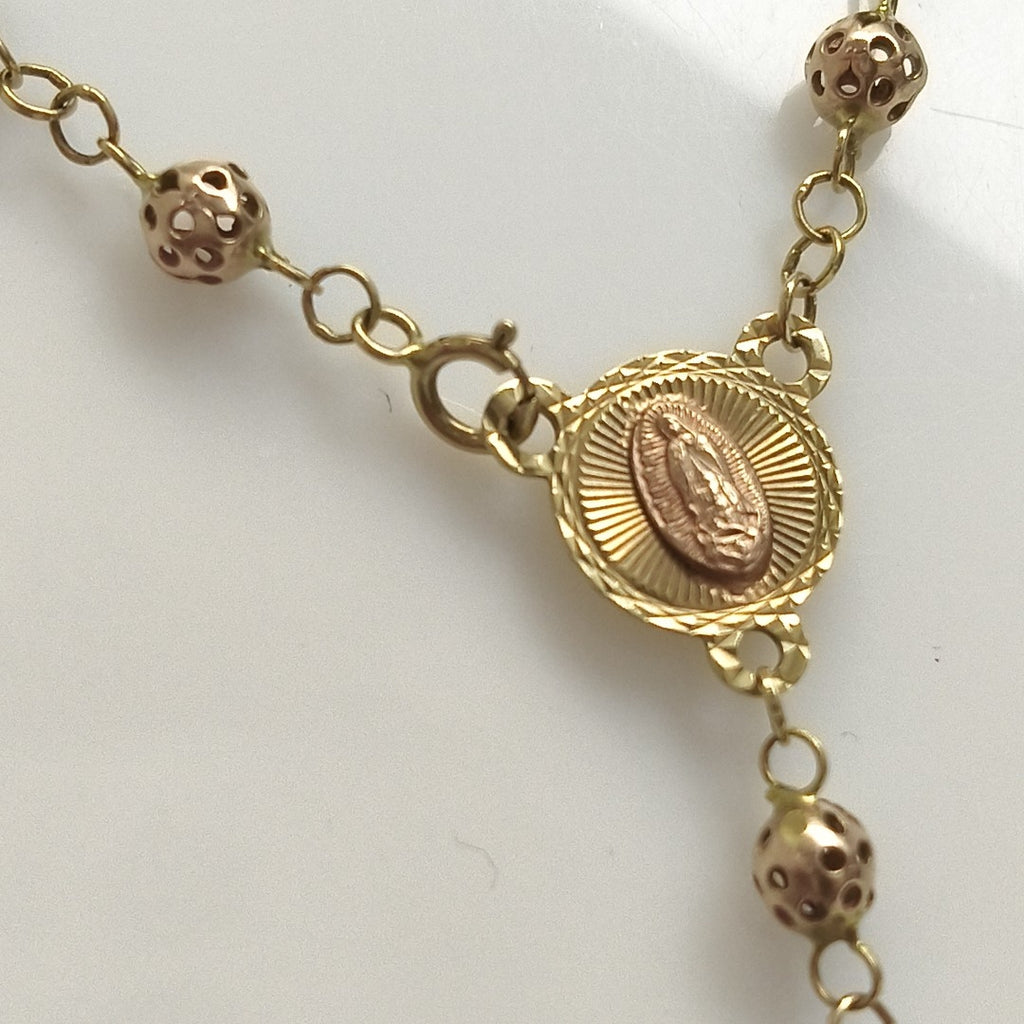 ROSARIO ORO, ORO COMBINADO 10 K 11.3 GRMS (SEMINUEVO)
