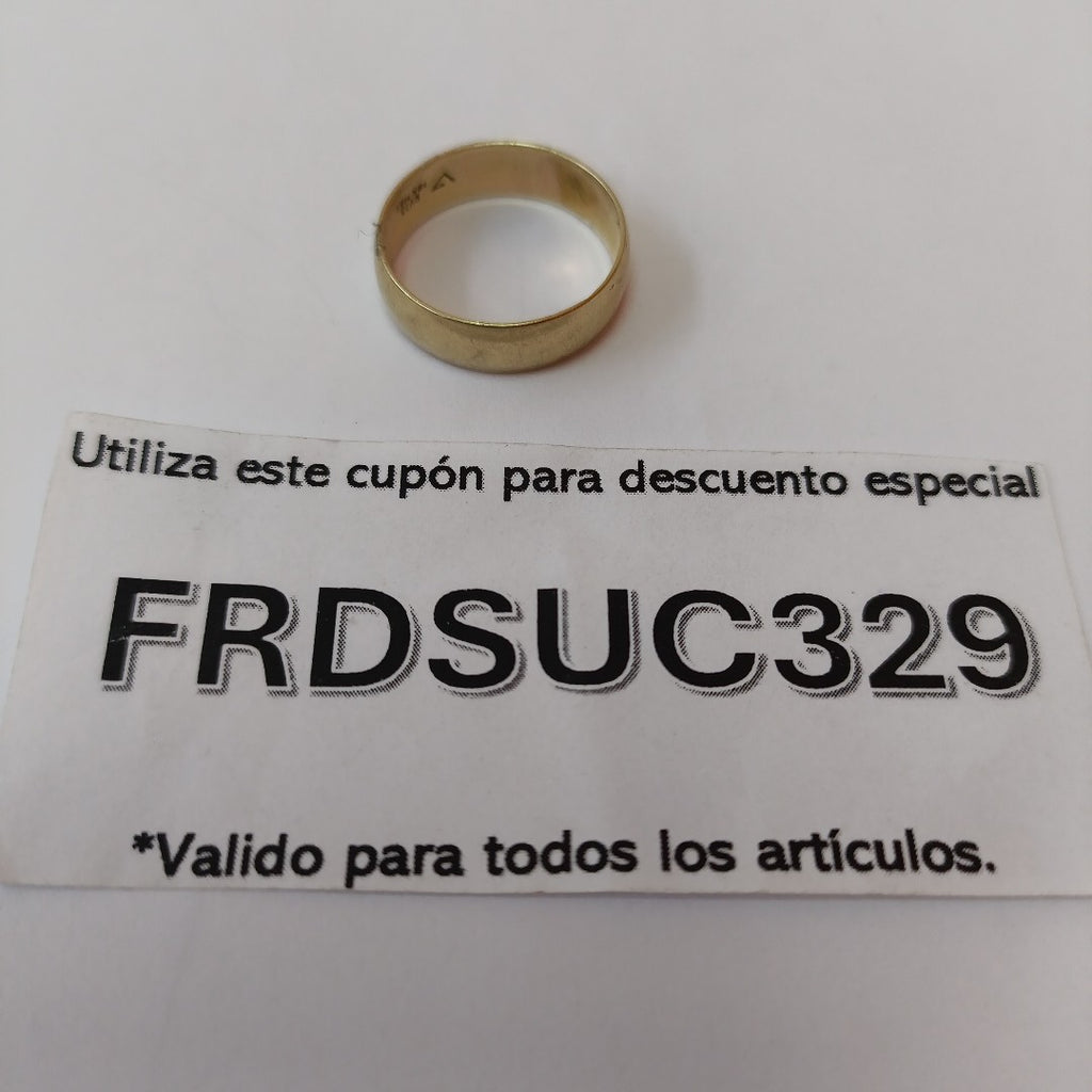 ARGOLLA ORO 10 K 2.1 GRMS (SEMINUEVO)