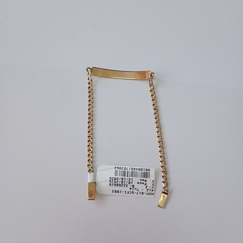 ESCLAVA ORO 14 K 5,20 GRMS (SEMINUEVO)