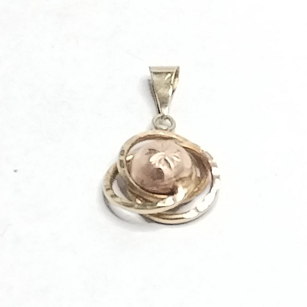 DIJE ORO,ORO COMBINADO 14 K 1,40 GRMS (SEMINUEVO)