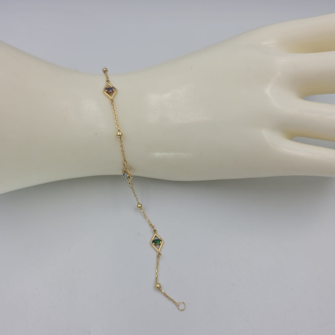 PULSERA ORO 14 K 2 GRMS (SEMINUEVO)