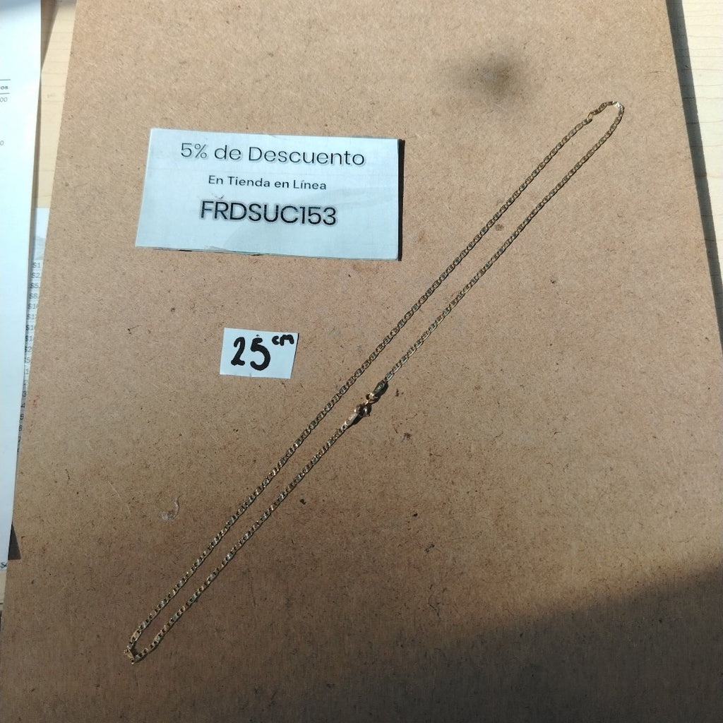 CADENA ORO 10 K 2.3 GRMS (SEMINUEVO)
