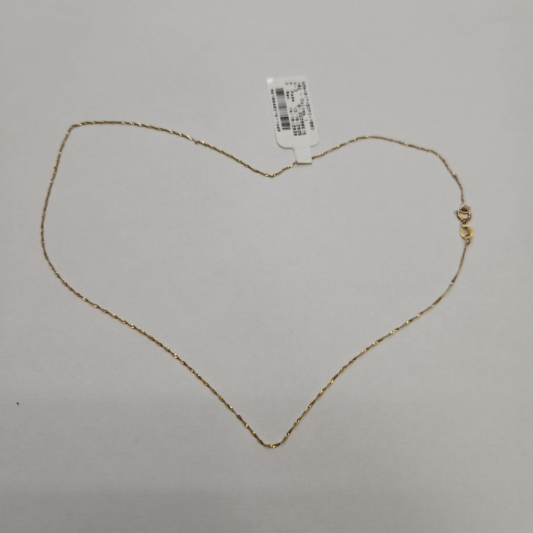 CADENA ORO 10 K 0.6 GRMS (SEMINUEVO)