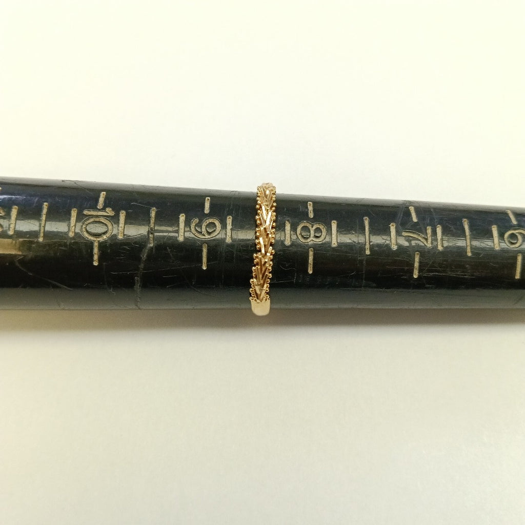 ANILLO ORO 14 K 1.9 GRMS (SEMINUEVO)