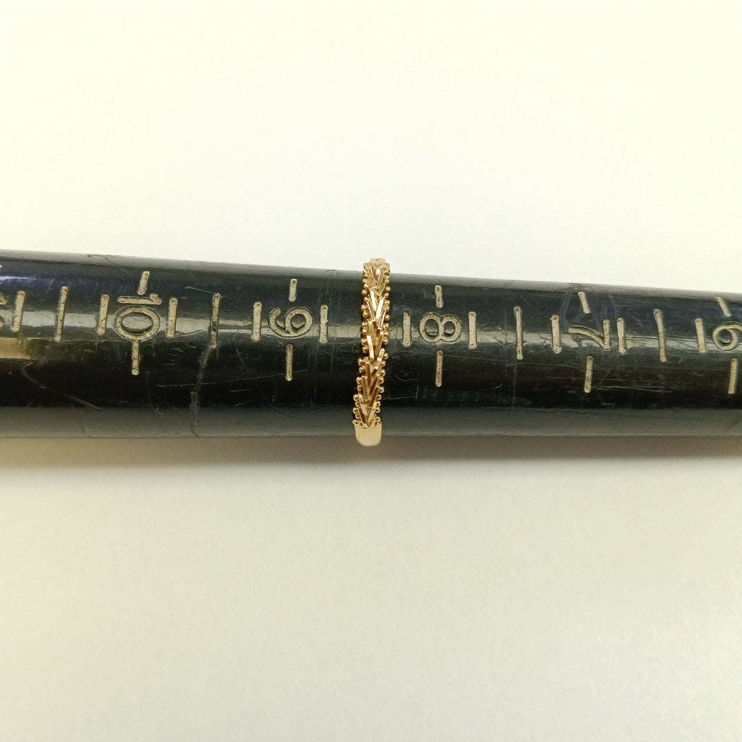 ANILLO ORO 14 K 1.9 GRMS (SEMINUEVO)