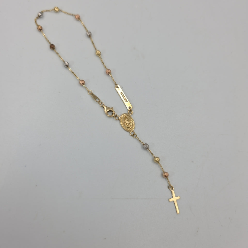 PULSERA ORO, ORO COMBINADO 10 K 2.2 GRMS (SEMINUEVO)