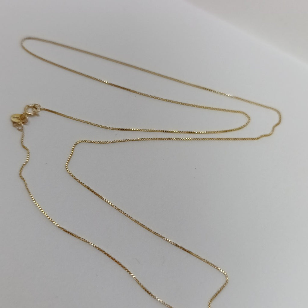 CADENA VENECIANO 14K 55 CM 1.7 GR (NUEVO)