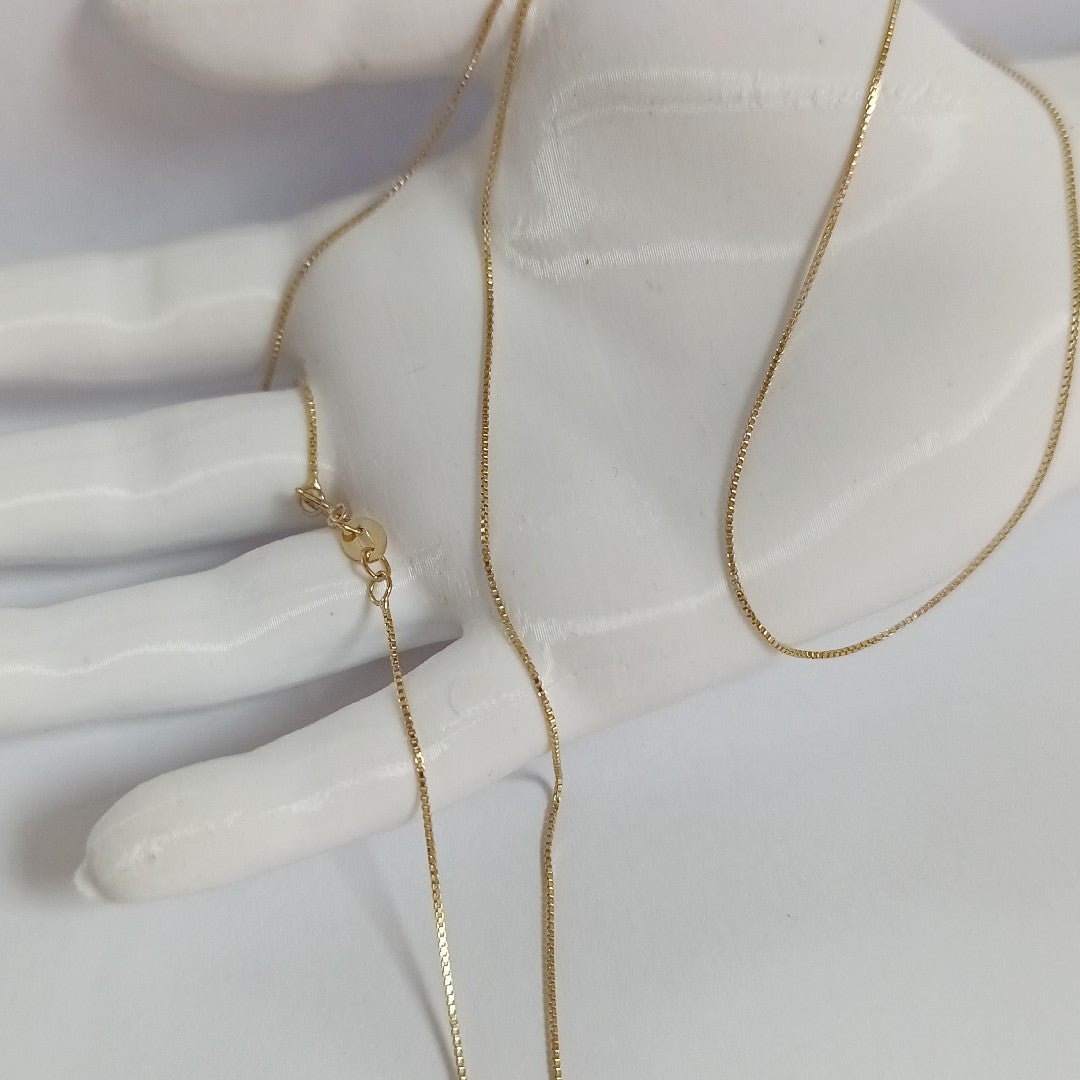 CADENA VENECIANO 14K 55 CM 1.7 GR (NUEVO)