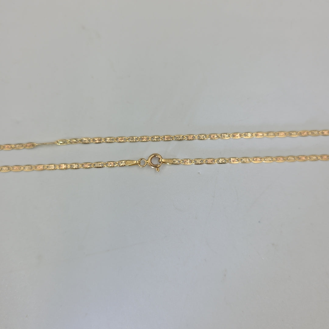 CADENA ORO 14 K 3.6 GRMS (SEMINUEVO)