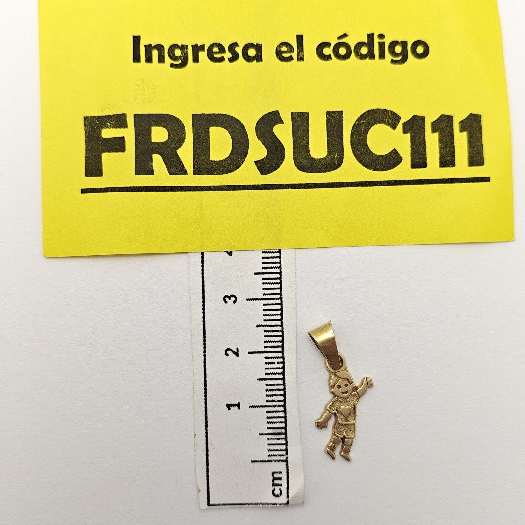 DIJE ORO 14 K 1.5 GRMS (SEMINUEVO)