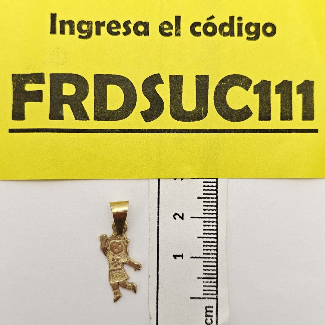 DIJE ORO 14 K 1.4 GRMS (SEMINUEVO)