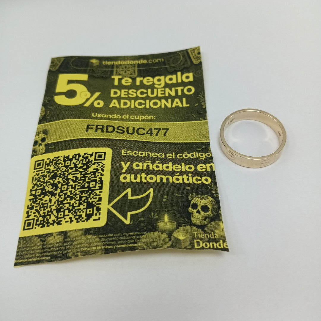 ANILLOS DAMA ORO 14K 2 (NUEVO)