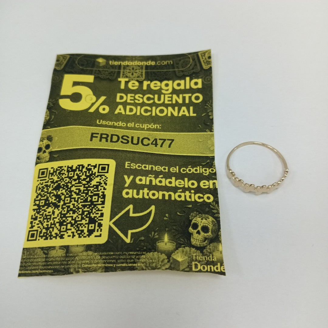 ANILLOS DAMA ORO 14K 1.1 (NUEVO)