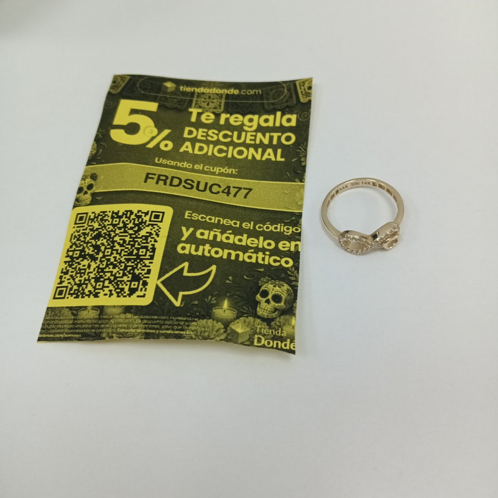 ANILLOS DAMA ORO 14K 2 (NUEVO)