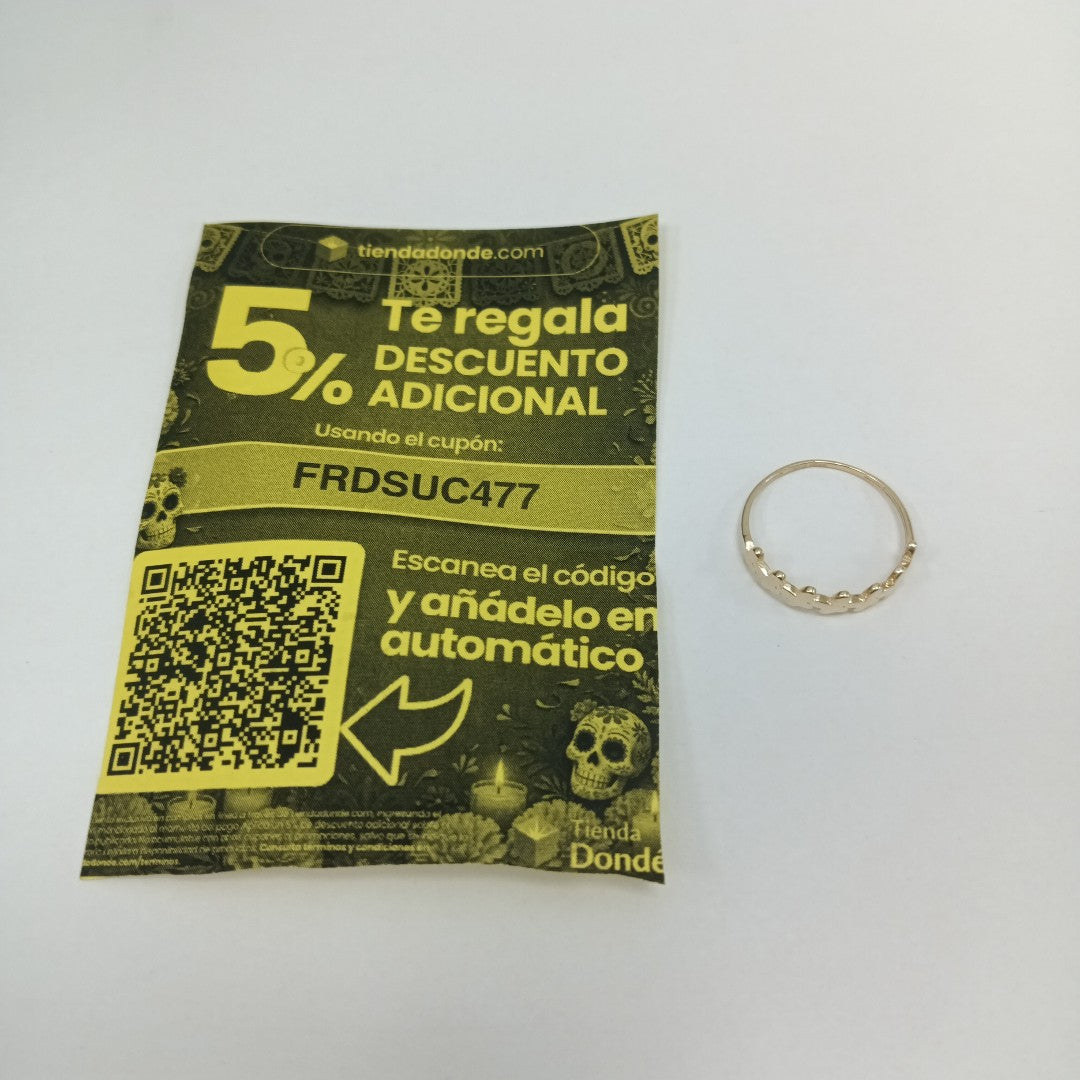ANILLOS DAMA ORO 14K 1 (NUEVO)