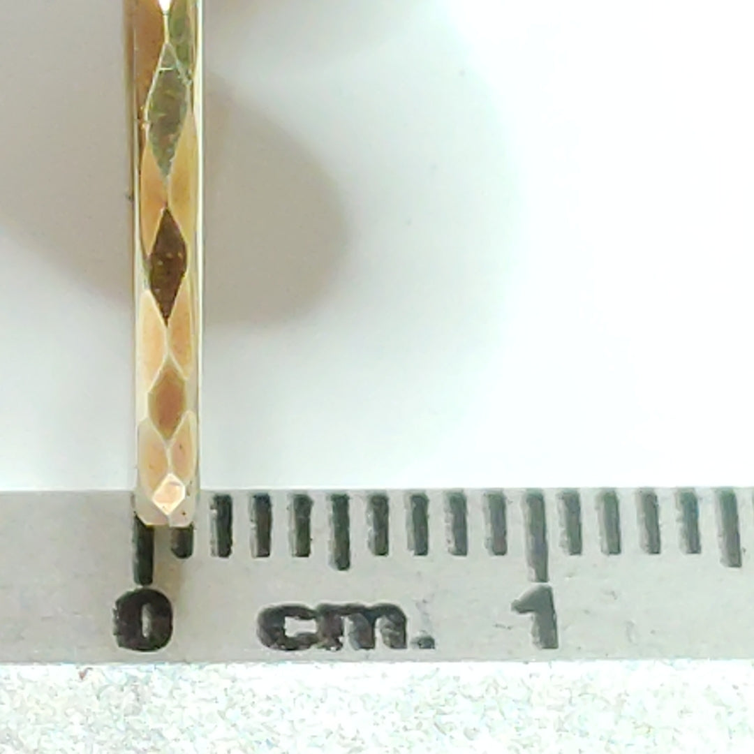 ARRACADAS PAR ORO 10 K 1.2 GRMS (SEMINUEVO)