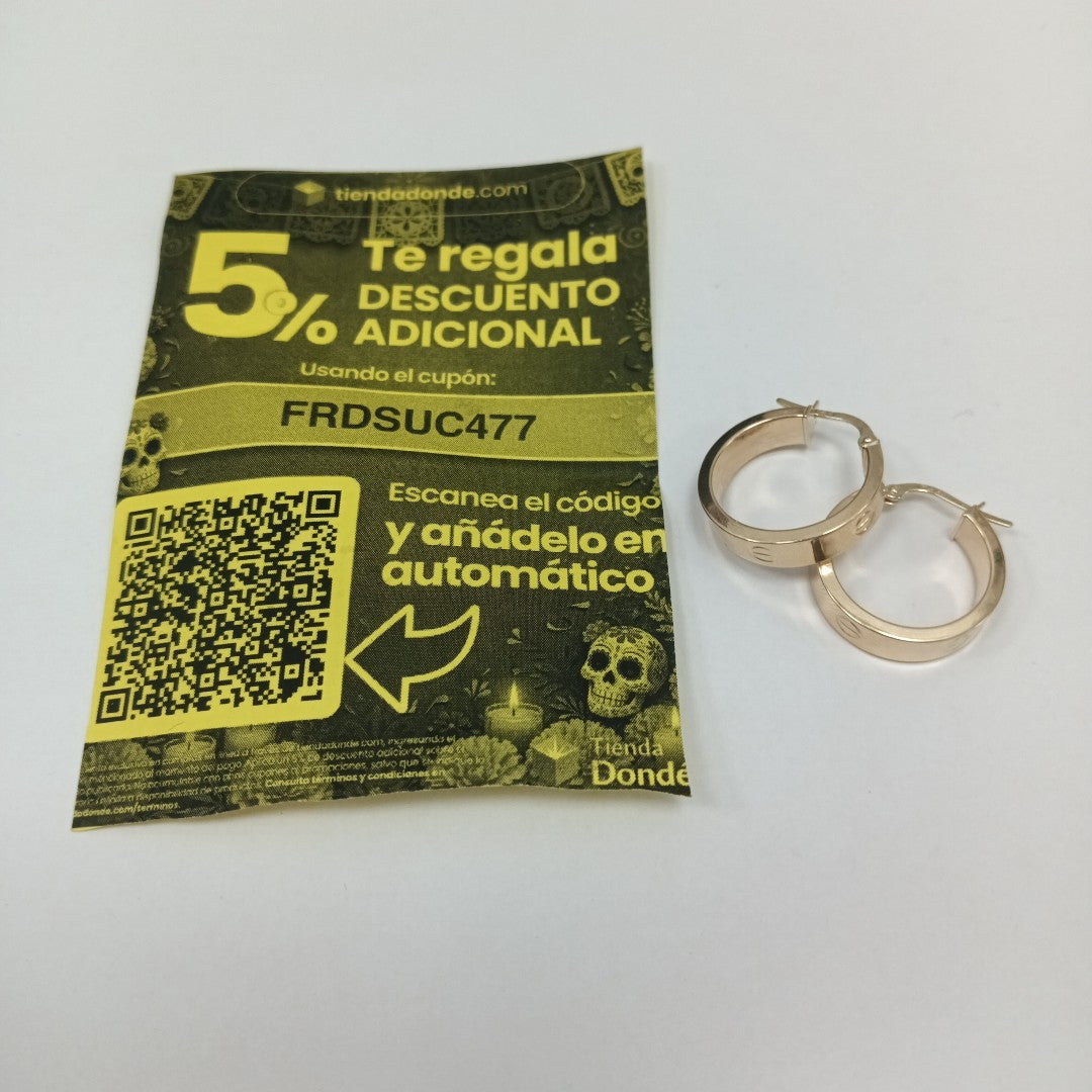 ARRACADAS ORO 14K 2.4 (NUEVO)