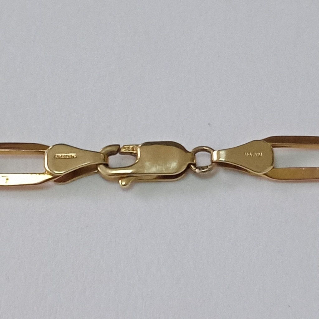 CADENA ORO COMBINADO 14 K 7,90 GRMS (SEMINUEVO)