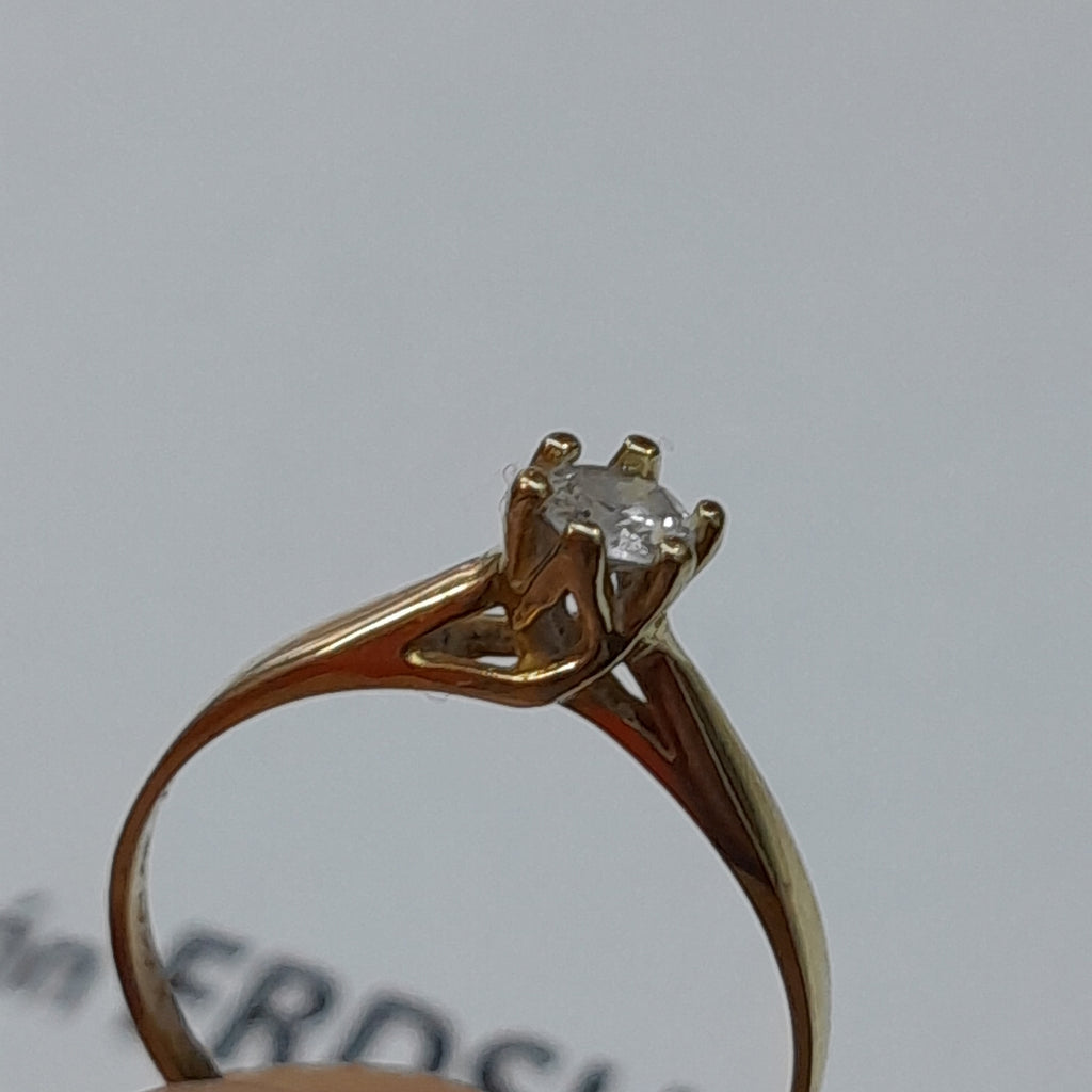 ANILLO ORO 10 K 1,10 GRMS (SEMINUEVO)