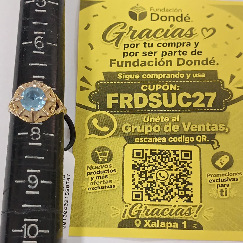 ANILLO ORO 8 K 3,00 GRMS (SEMINUEVO)
