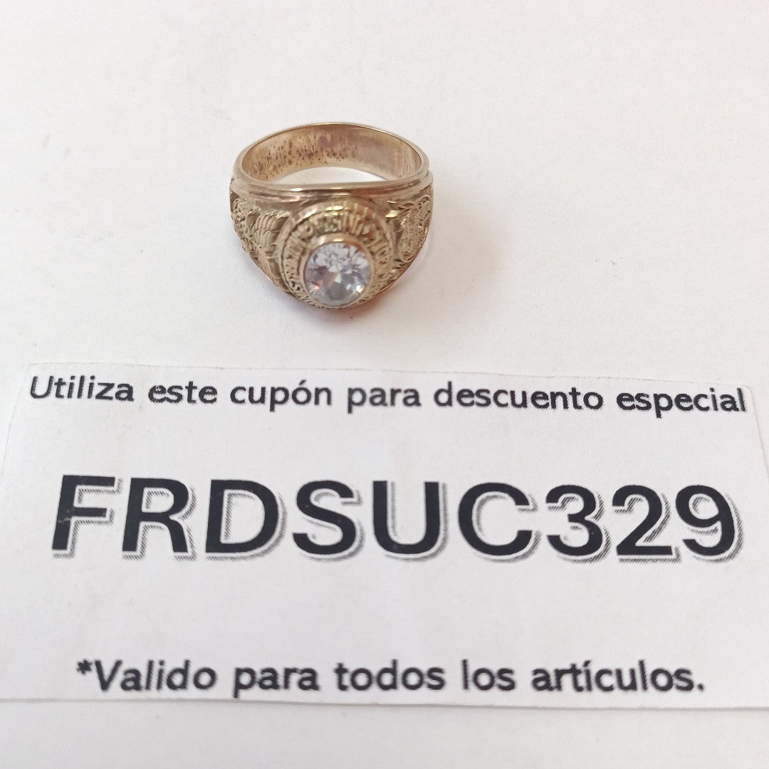 ANILLO ORO 10 K 8,30 GRMS (SEMINUEVO)