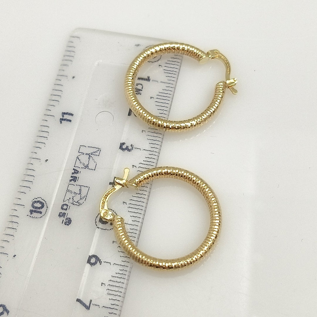 ARRACADAS PAR ORO 10 K 3.3 GRMS (SEMINUEVO)