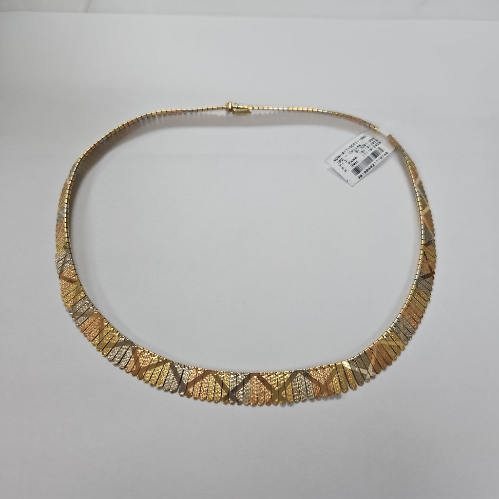 GARGANTILLA ORO COMBINADO 14 K 26,30 GRMS (SEMINUEVO)