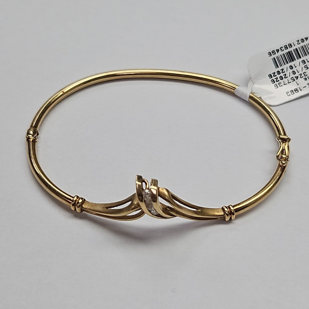 PULSERA RIGIDA ORO 14 K 6,90 GRMS (SEMINUEVO)