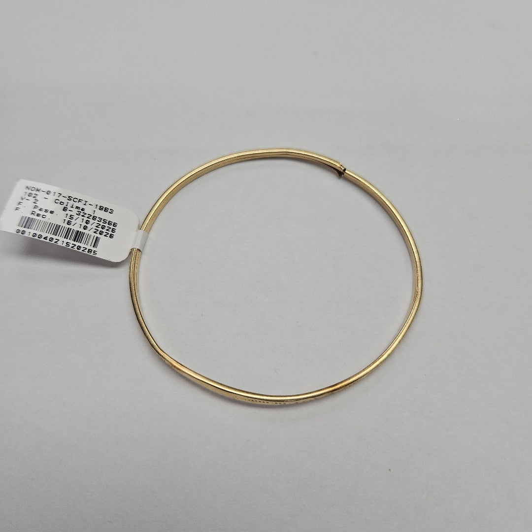 PULSERA RIGIDA ORO 14 K 3.6 GRMS (SEMINUEVO)