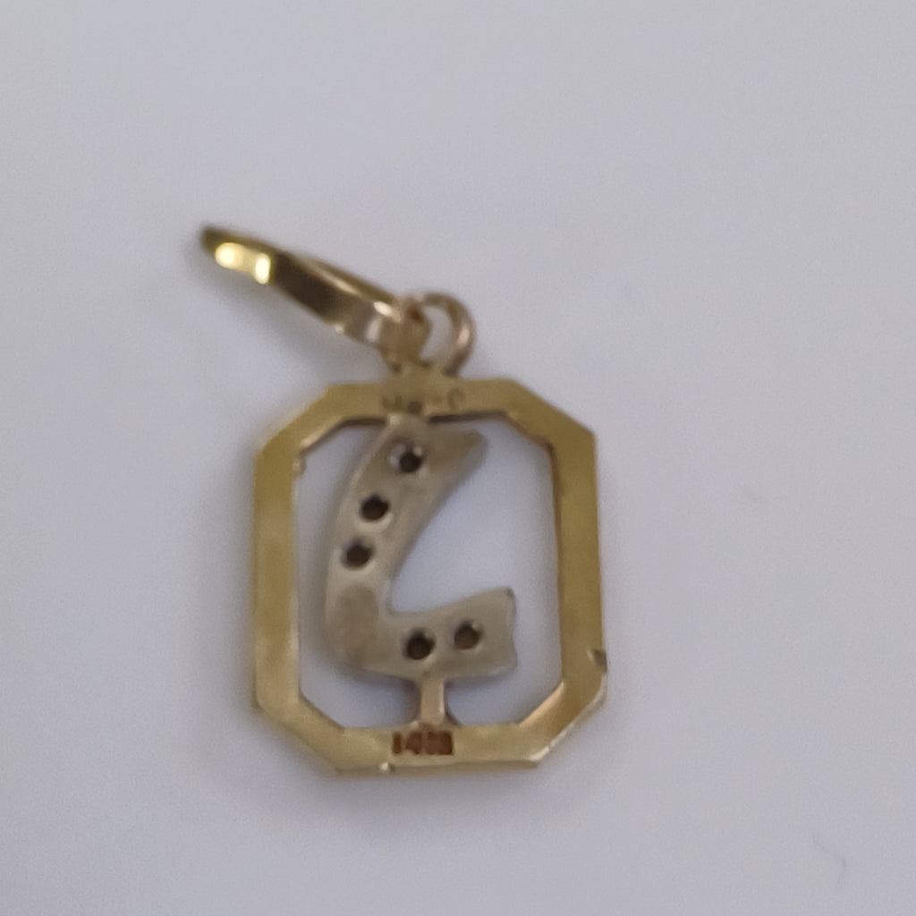 DIJE ORO 14 K 1.4 GRMS (SEMINUEVO)