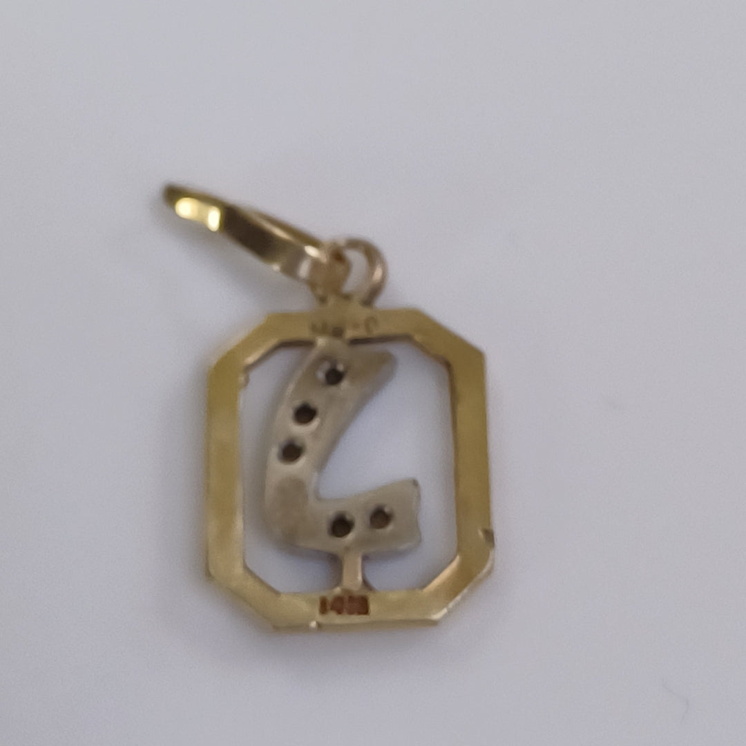 DIJE ORO 14 K 1.4 GRMS (SEMINUEVO)