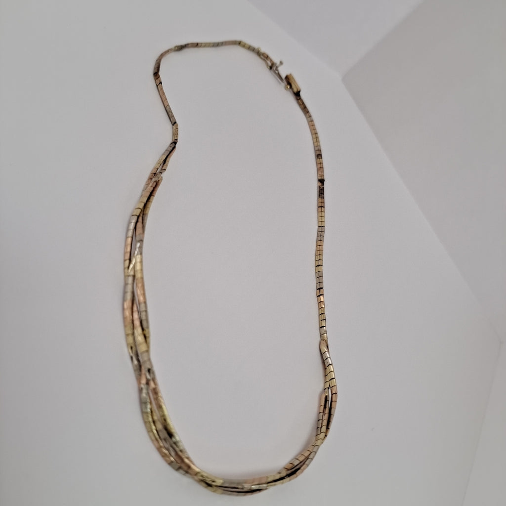 COLLAR ORO 10 K 16,40 GRMS (SEMINUEVO)