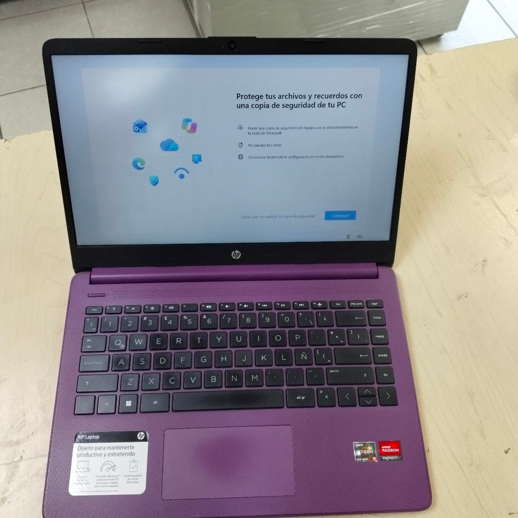 LAPTOP HP 14-FQ1005LA (2023) 256 GB SSD 8 GB RAM (SEMINUEVO)